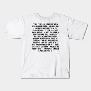 the office funny quote Kids T-Shirt